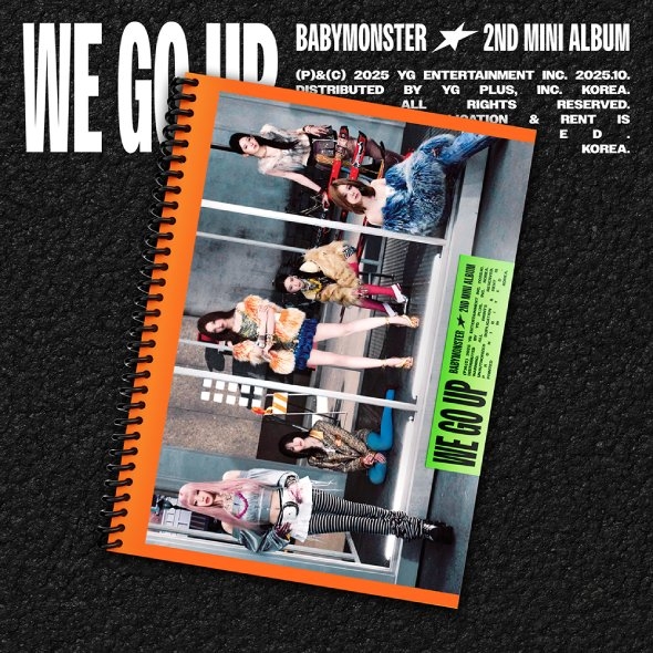 [특전이벤트] BABYMONSTER - 2nd MINI ALBUM [WE GO UP] GO Ver.