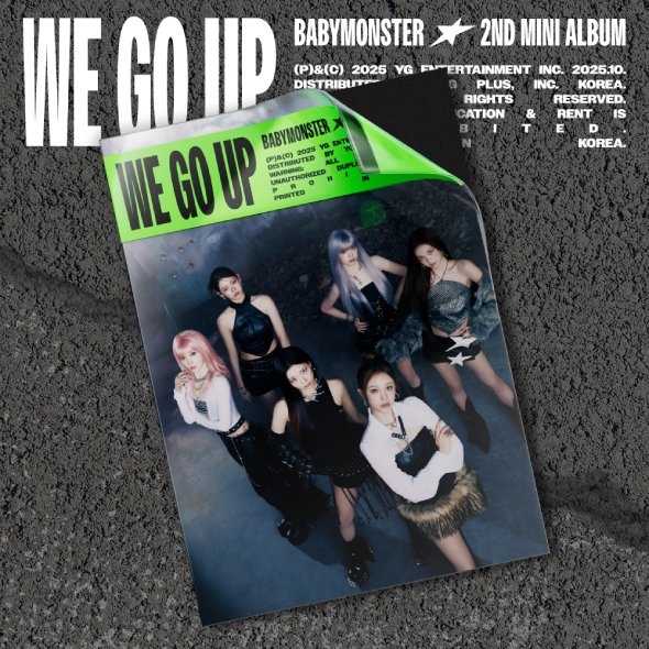 [특전이벤트] BABYMONSTER - 2nd MINI ALBUM [WE GO UP] WE Ver.