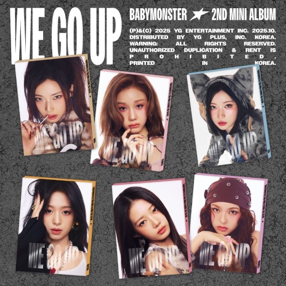 [특전이벤트] BABYMONSTER - 2nd MINI ALBUM [WE GO UP] PATTERN Ver. ASA