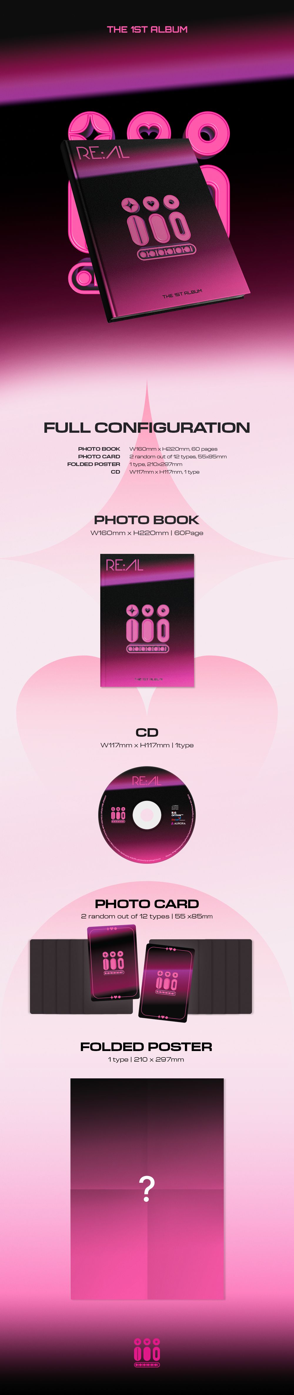 iii (아이아이아이) - 1st Single Album [RE:AL iii]