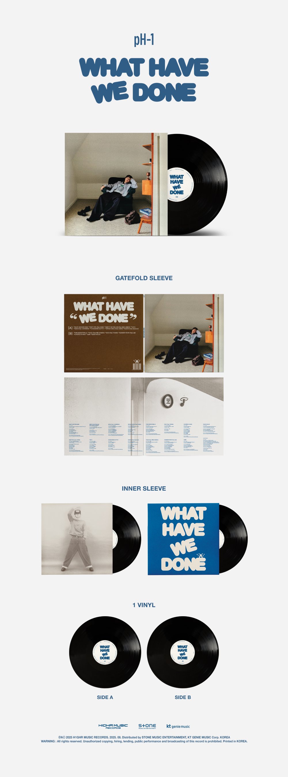 PH-1 - WHAT HAVE WE DONE (LP)