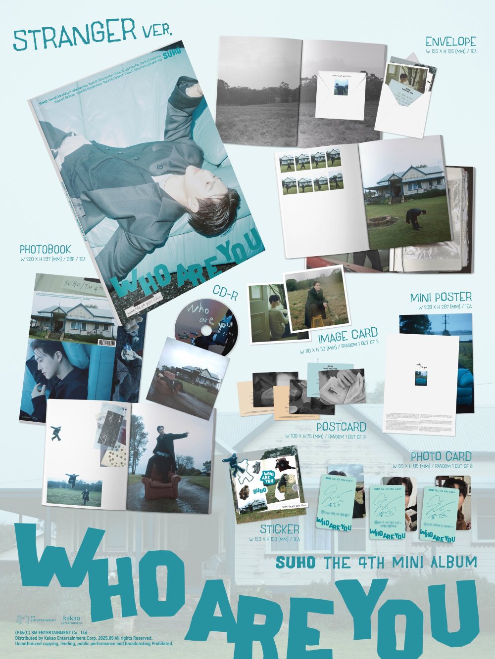 수호 - 미니 4집 [Who Are You] (Stranger Ver.)