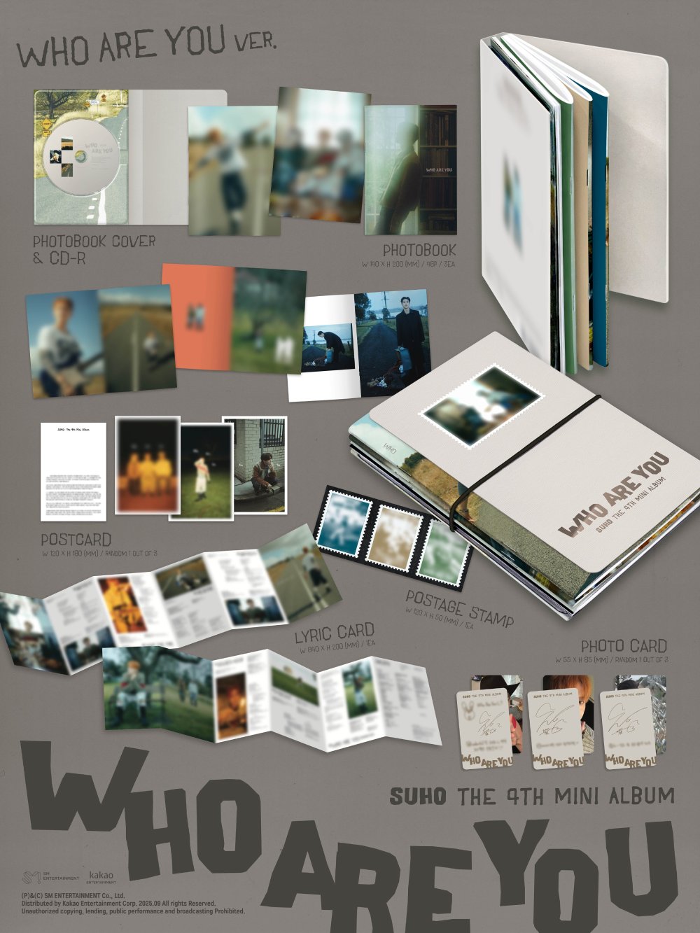 수호 - 미니 4집 [Who Are You] (Who Are You Ver.)