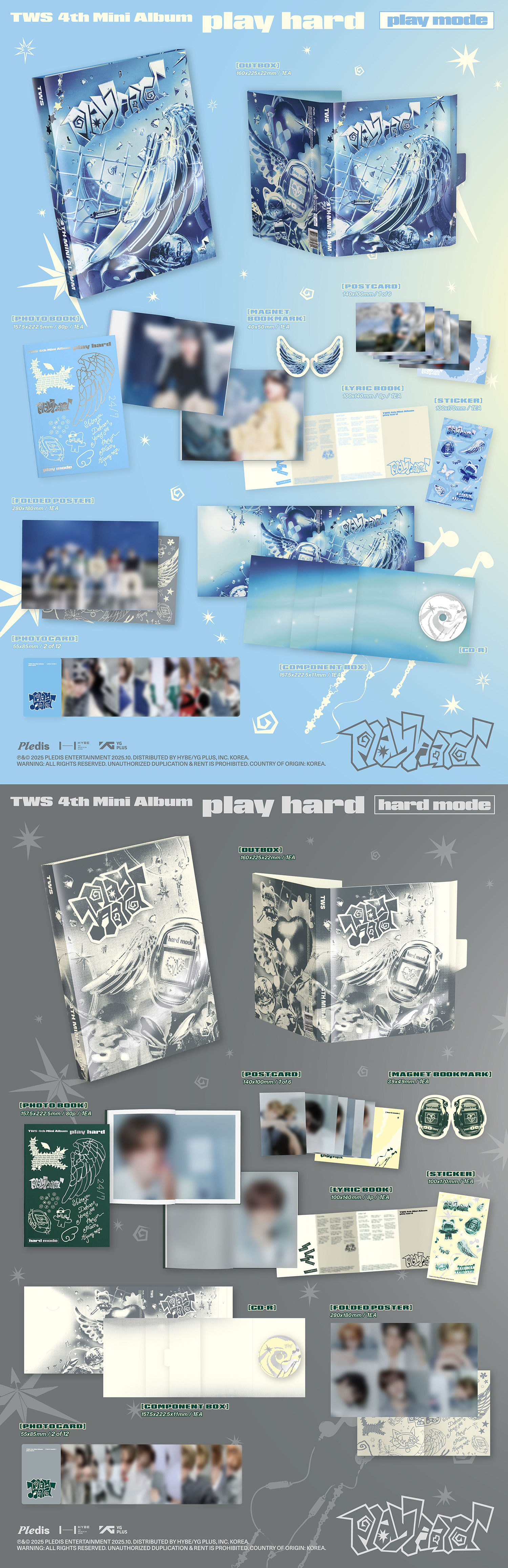 투어스 (TWS) - 4th Mini Album ‘play hard’