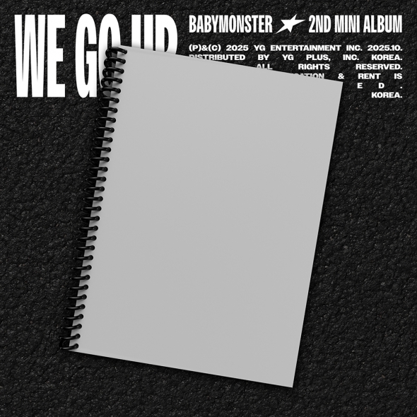 [특전이벤트] BABYMONSTER - 2nd MINI ALBUM [WE GO UP] GO Ver.