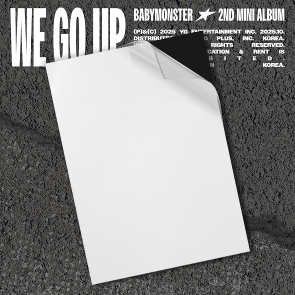 [특전이벤트] BABYMONSTER - 2nd MINI ALBUM [WE GO UP] WE Ver.