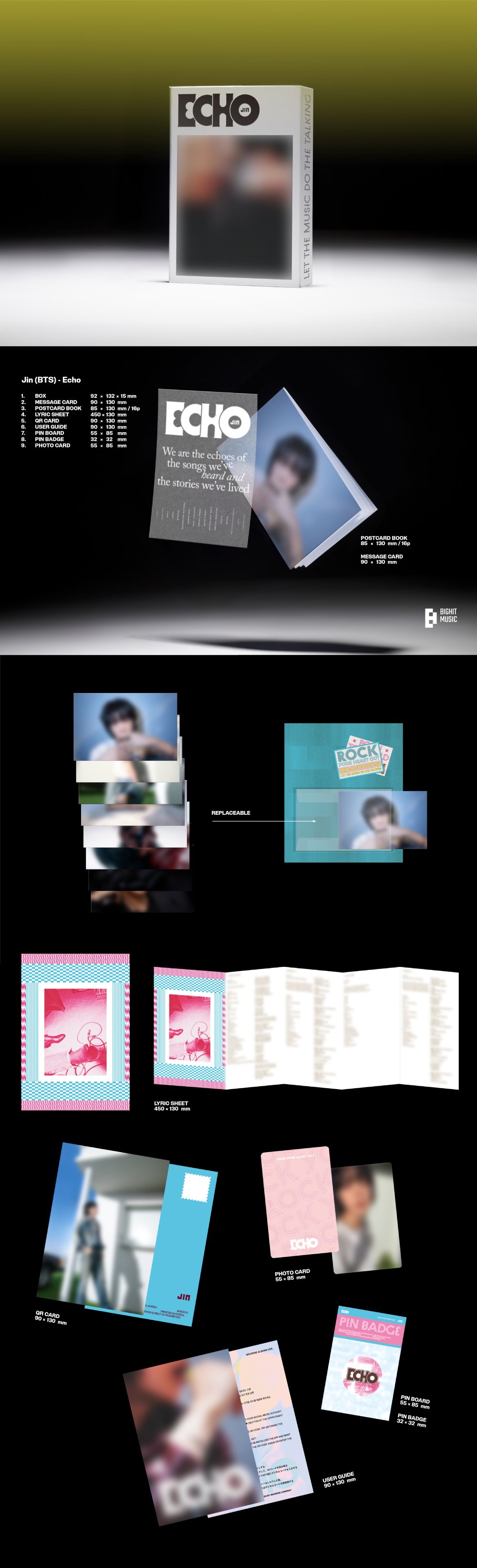 진 - 미니 2집 [Echo] (Weverse Albums ver.)