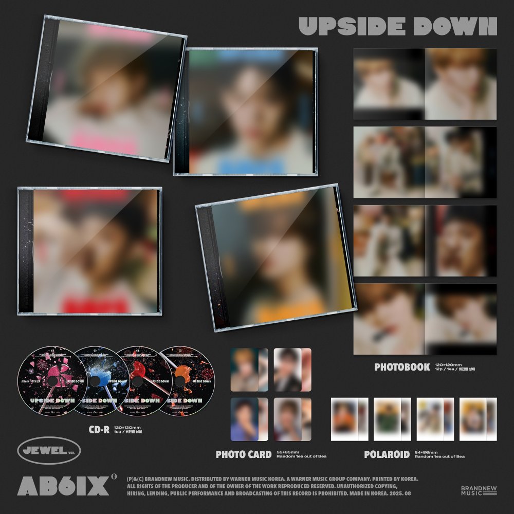 에이비식스 (AB6IX) - 10TH EP [UPSIDE DOWN] [JEWEL VER.] 랜덤